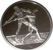 10 Euros Javelin Throw, Greece, 2003 reverse image