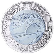 25 Euros Tunneling, Austria, 2013 reverse image