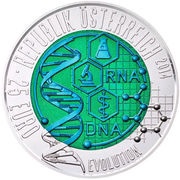 25 Euros Evolution obverse image