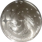 10 Euros International Year of Astronomy, Greece, 2009 reverse image