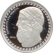 10 Euros Sophocles, Greece, 2013 reverse image