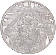 10 Euros Europa Star - Kommenos, Greece, 2020 reverse image