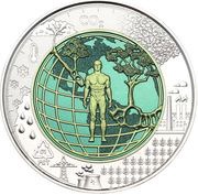 25 Euros Anthropozän, Austria, 2018 reverse image