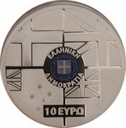 10 Euros Battle of Crete obverse image