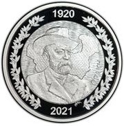 10 Euro 1920 Thrace, Greece, 2021 reverse image