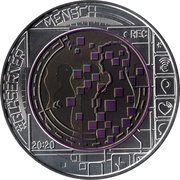 25 Euros Big Data, Austria, 2020 reverse image