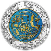 25 Euros Global Heating, Austria, 2023 reverse image