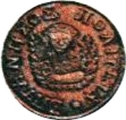 10 Gazettae Denomination in Greek obverse image
