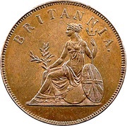 1 Obol reverse image