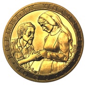 50 Euro Christian charity obverse image