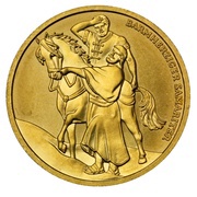 50 Euro Christian charity reverse image