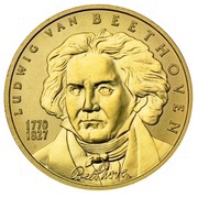 50 Euro Ludwig van Beethoven, Austria, 2005 reverse image