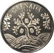 2 Dollars - Elizabeth II Nutmeg Tree, Grenada, 2022 reverse image