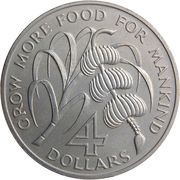 4 Dollars FAO reverse image