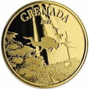 10 Dollars - Elizabeth II Diving Paradise reverse image