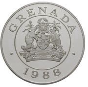 100 Dollars Grenada dove obverse image