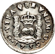 ½ Real - Fernando VI reverse image