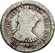 ½ Real - Carlos III obverse image