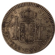 1 Real - Carlos III, Guatemala, 1786-1787 reverse image