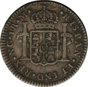 1 Real - Carlos IV, Guatemala, 1790-1808 reverse image