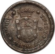 1 Real - Fernando VII Proclamation coinage reverse image