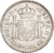 1 Real - Fernando VII, Guatemala, 1808-1810 reverse image