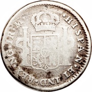 1 Real - Fernando VII, Guatemala, 1808-1821 reverse image