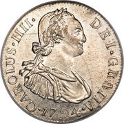 2 Reales - Carlos IV obverse image