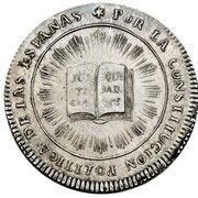 2 Reales - Fernando VII Constitution obverse image