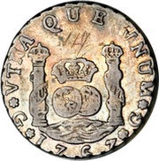 4 Reales - Carlos III reverse image