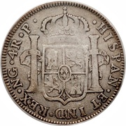 4 Reales - Carlos III reverse image