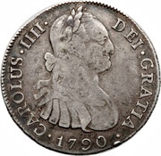 4 Reales - Carlos IV obverse image