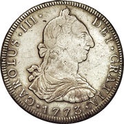 8 Reales - Carlos III obverse image