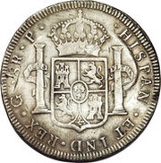 8 Reales - Carlos III reverse image