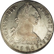 8 Reales - Carlos III obverse image