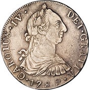 8 Reales - Carlos IV obverse image