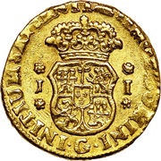 1 Escudo - Fernando VI reverse image