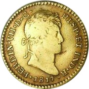 1 Escudo - Fernando VII obverse image