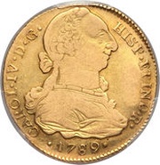 4 Escudos - Carlos IV obverse image