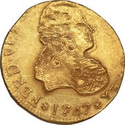 8 Escudos - Fernando VI obverse image