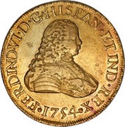 8 Escudos - Fernando VI obverse image