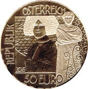 50 Euros The Kiss obverse image