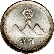 ¼ Real obverse image