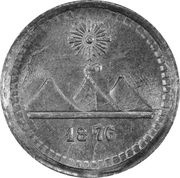 ¼ Real obverse image