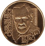 50 Euros Sigmund Freud obverse image