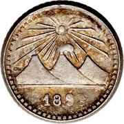 ¼ Real obverse image
