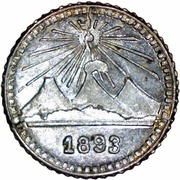 ¼ Real obverse image