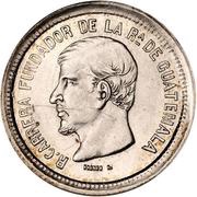1 Real Rafael Carrera obverse image