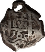 4 Reales Type I Counter-mark reverse image