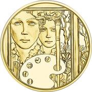 50 Euros Tina Blau, Austria, 2023 reverse image